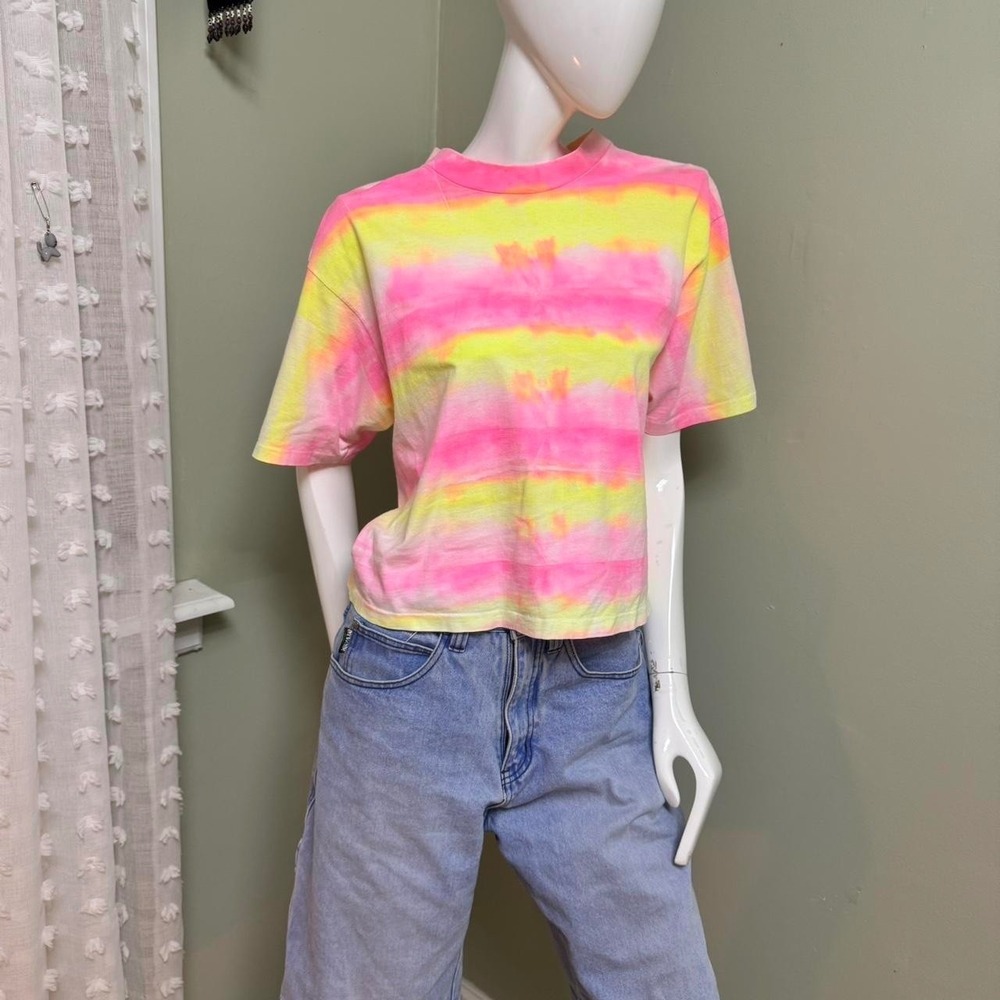 Vintage 80s 90s Freeze Tie-Dye Single Stitch Tee – OSFA‎ - Picture 2 of 5